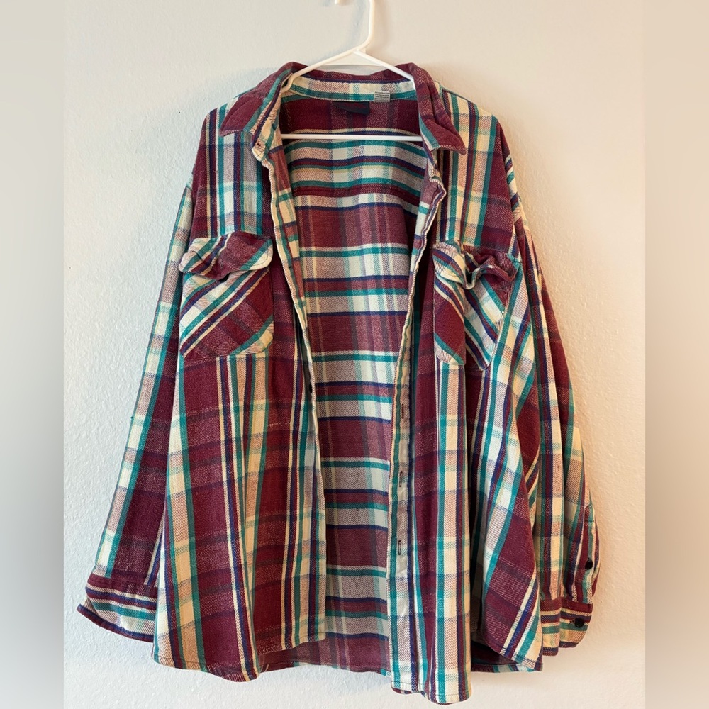 Oversized Plaid Flannel